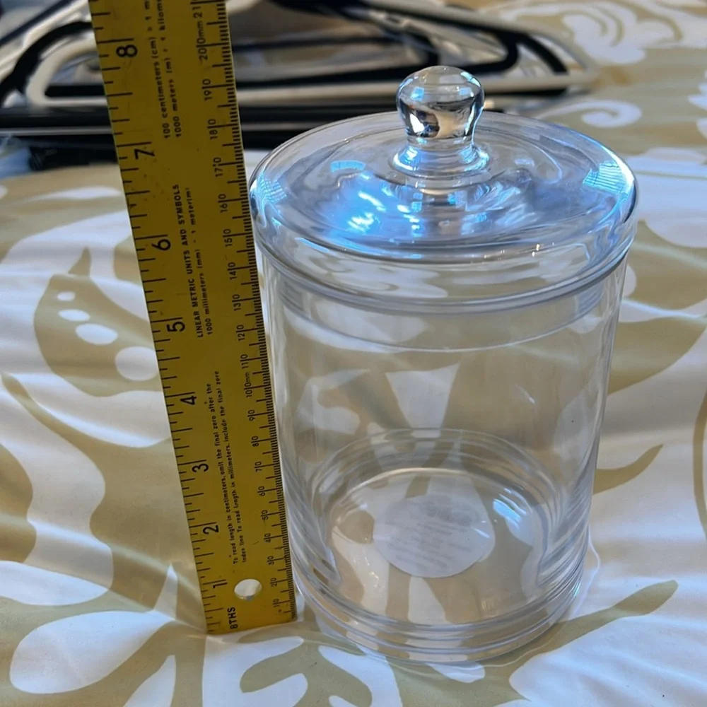 Threshold Covered glass jar